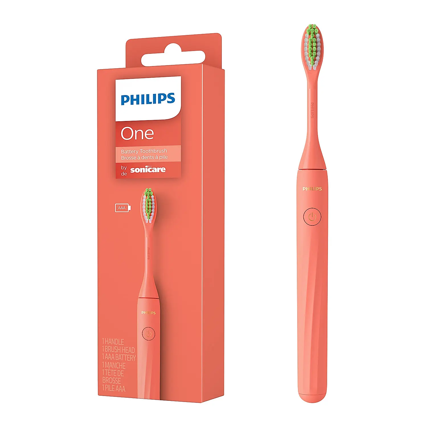 Philips One Electric Toothbrush by Sonicare | No. 1 Dentist Recommended Sonic Toothbrush | HY1100/51