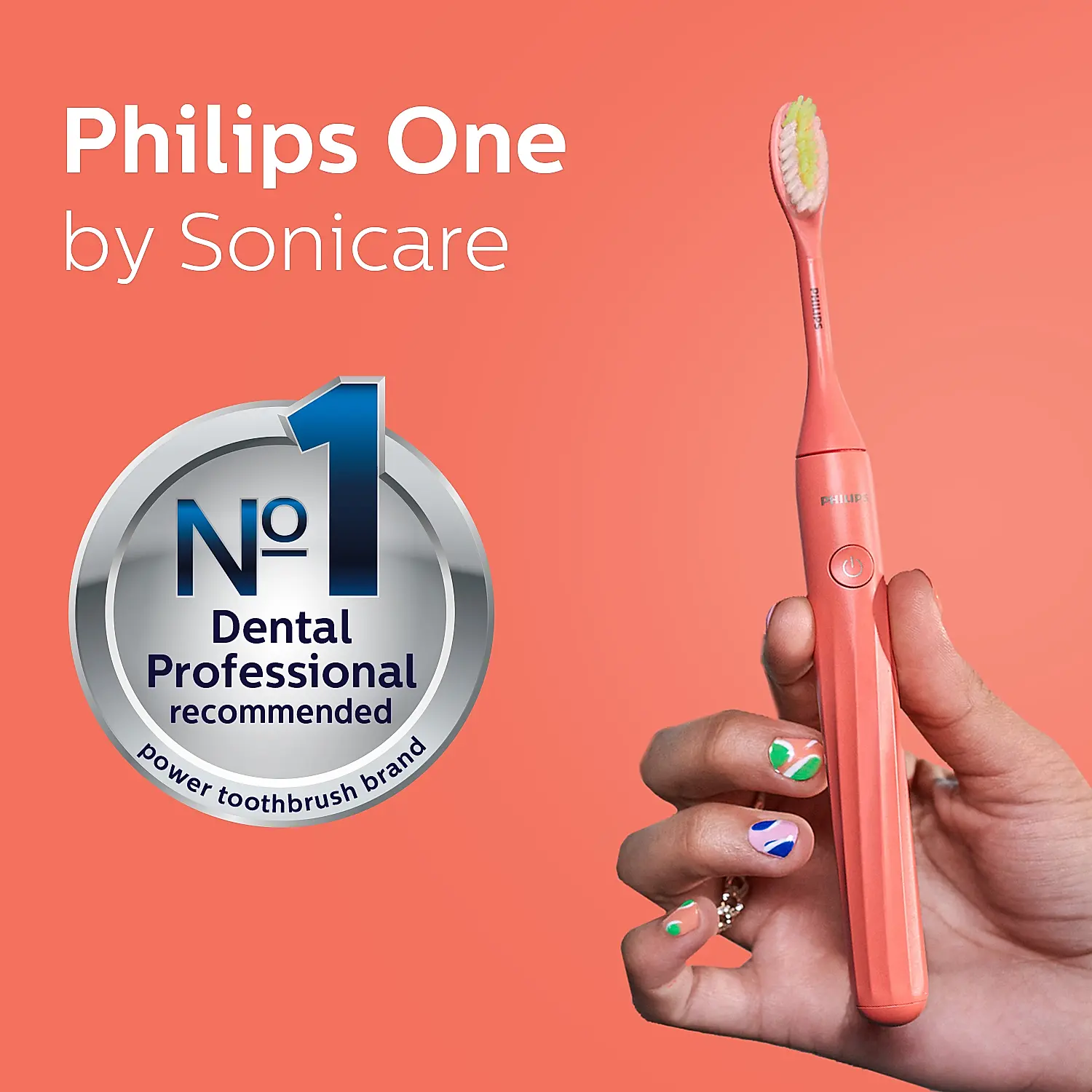 Philips One Electric Toothbrush by Sonicare | No. 1 Dentist Recommended Sonic Toothbrush | HY1100/51 - Image 3