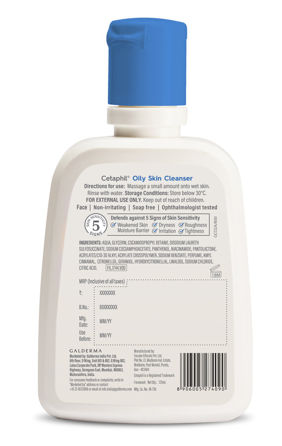 CETAPHIL OILY SKIN CLEANSER - Image 2