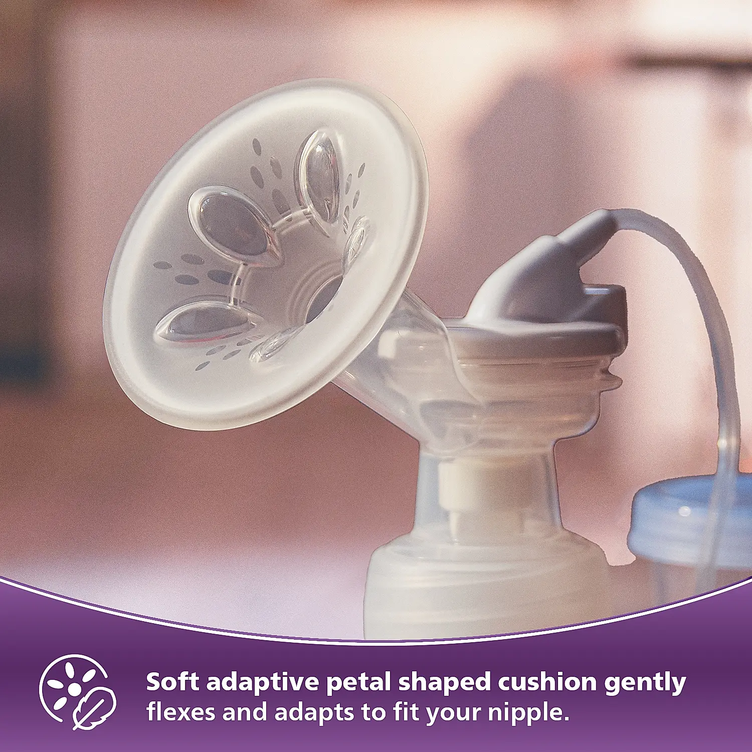 Philips Avent Single Electric Breast Pump | Soft Adaptable Cushion | 4 Massage Modes | Memory Function | SCF323/11 - Image 5