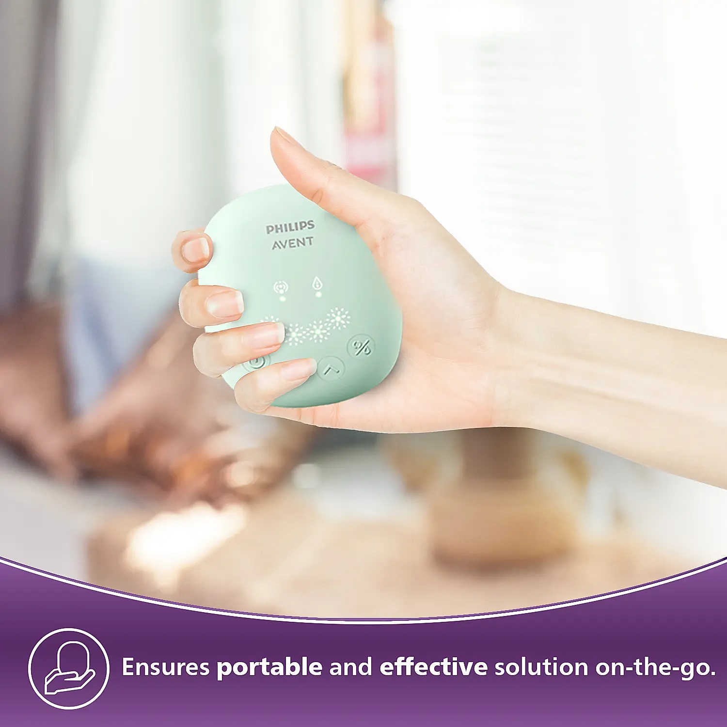 Philips Avent Single Electric Breast Pump | Soft Adaptable Cushion | 4 Massage Modes | Memory Function | SCF323/11 - Image 3