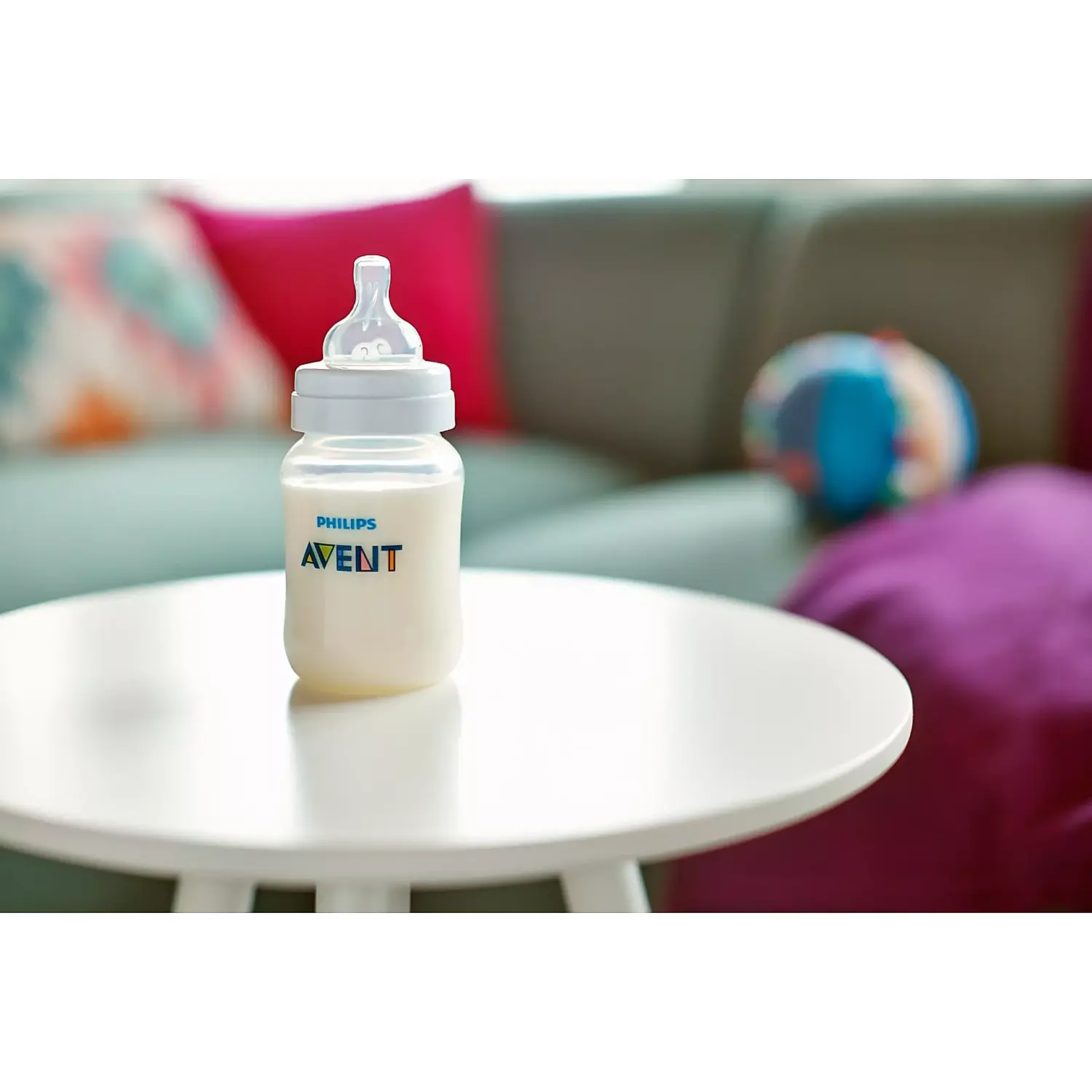 Philips Avent Anti Colic Teat for Babies aged 3 to 6 months | Flow 4 | Pack of 2 | BPA Free | SCY763/02 - Image 3