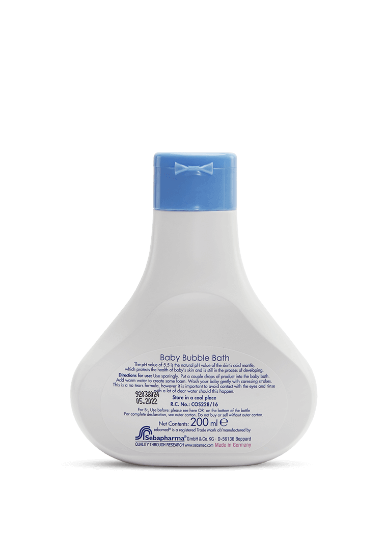 Sebamed Baby Bubble Bath, 200ml - Image 2