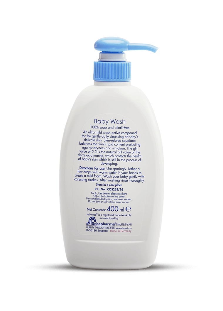 Sebamed Baby Wash Extra Soft pH5.5 (400ml) - Image 3