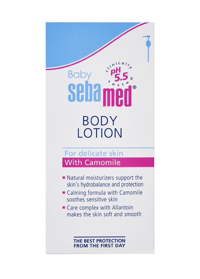SebaMed Baby Body Lotion, For All Skin Types, 400 ml - Image 2