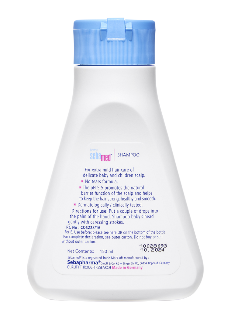 Sebamed Baby Shampoo 150ml|Ph 5.5| Camomile|Natural moisturisers|No tears formula|For delicate scalp - Image 6