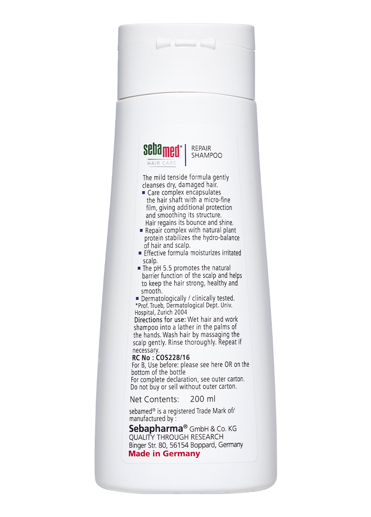 Sebamed Repair Shampoo 200ml - Image 2