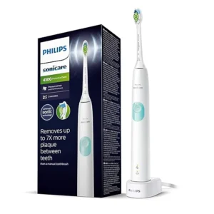 Philips Sonicare Electric Toothbrush | Sonic Technology | Up to 7x Plaque Removal | Built in Pressure Sensor | HX6807/24