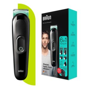 Braun All-in-one trimmer MGK3321 for men, incl. 5 extra attachments