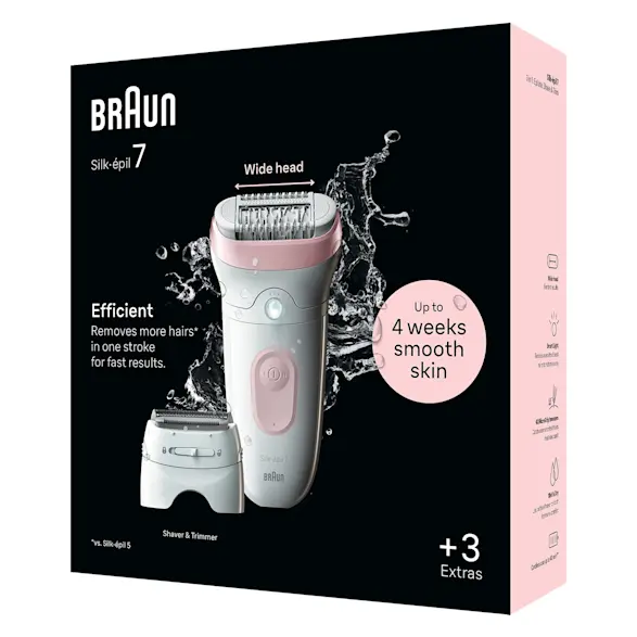 Braun Silk·épil 7 7-030 epilator Wet & Dry