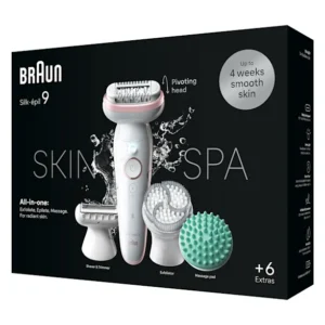 Braun Silk·épil 9 SkinSpa 9-080 epilator Wet & Dry