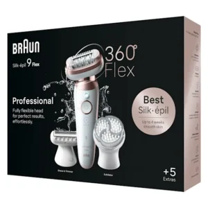 Braun Silk·épil 9 Flex 9-060 3D epilator Wet & Dry