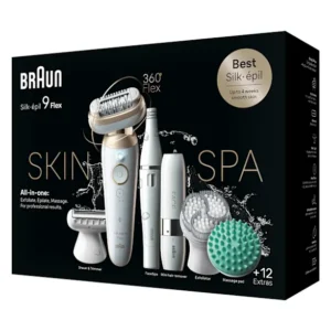 Braun Silk·épil 9 Flex SkinSpa 9-681 3D epilator Wet & Dry