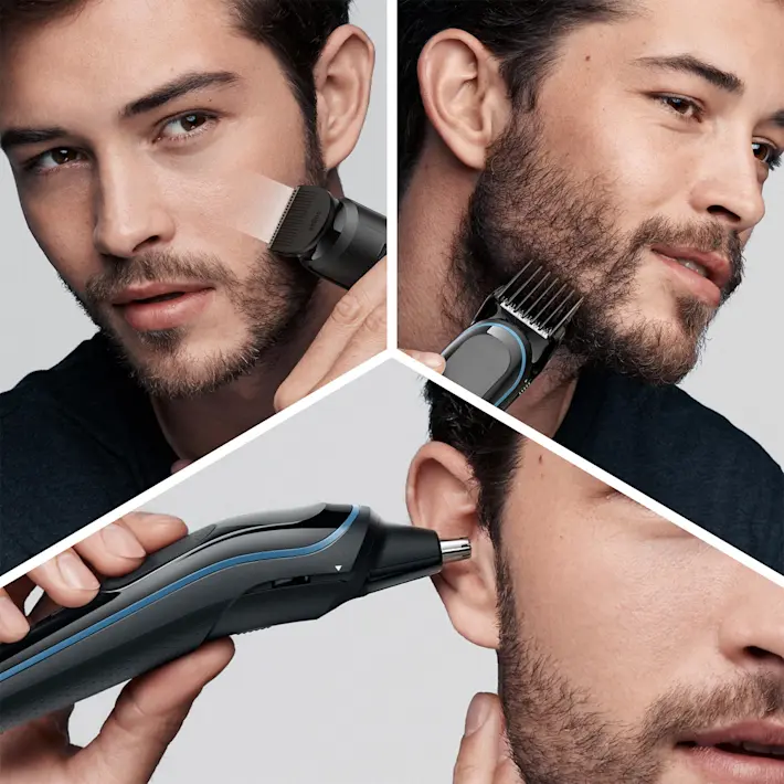 Braun All-in-one trimmer MGK5380, 9-in-1 trimmer, 7 attachments and Gillette ProGlide razor. - Image 5