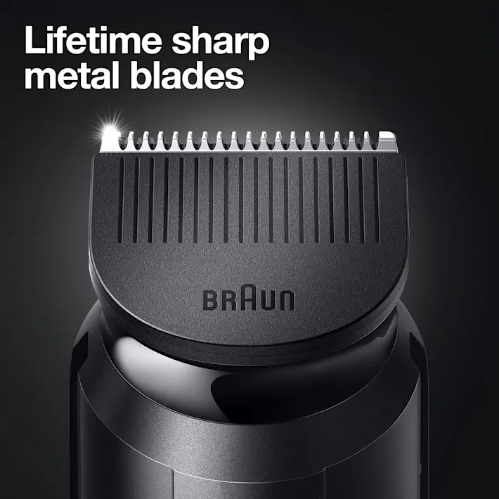 Braun All-in-one trimmer MGK5380, 9-in-1 trimmer, 7 attachments and Gillette ProGlide razor. - Image 3