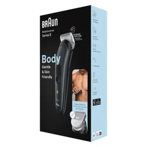 Braun Body groomer BG3340 Full body with SkinShield technology, 80min runtime, 3 tools