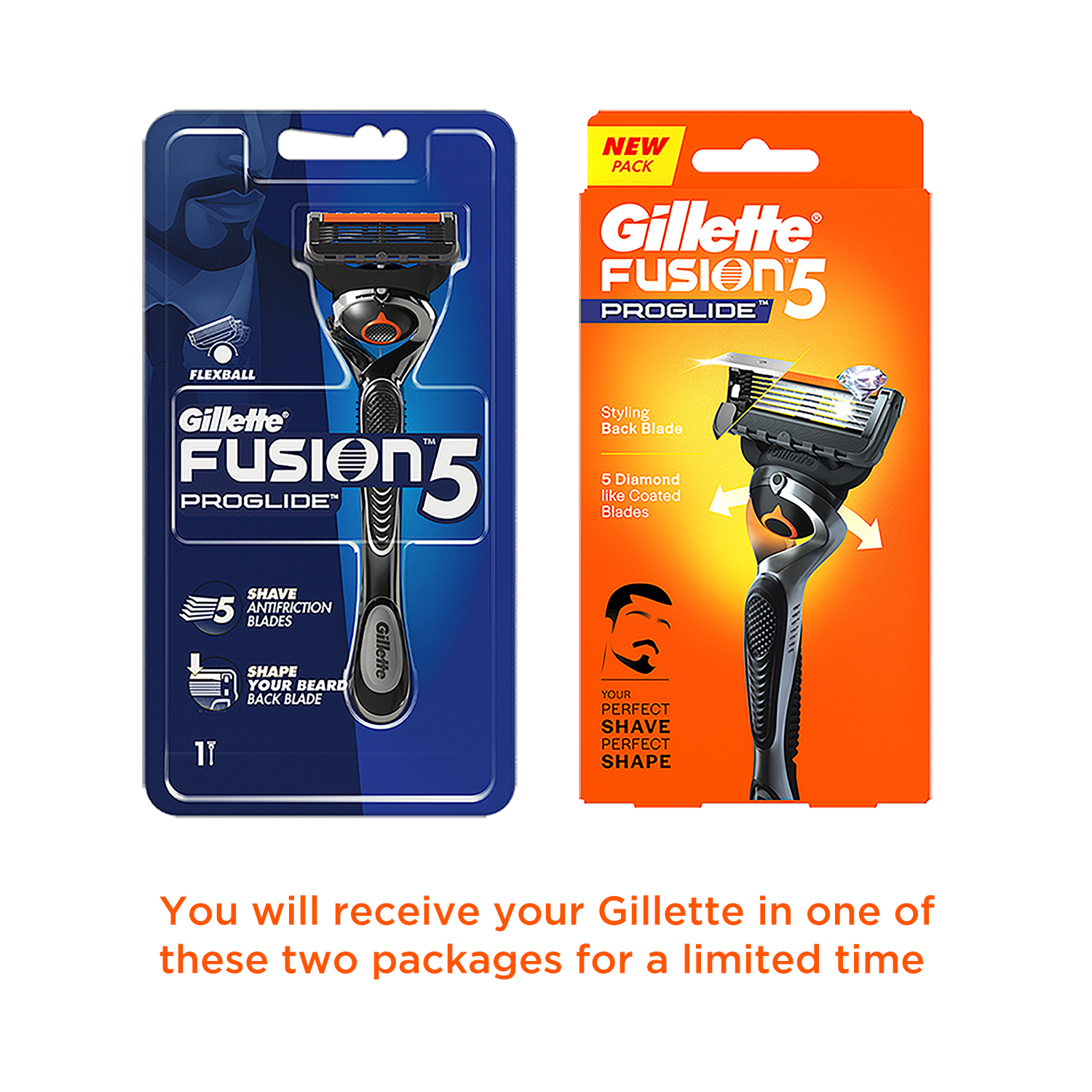 Gillette Fusion Proglide - Flexball Manual Shaving Razor 1 pc - Image 3
