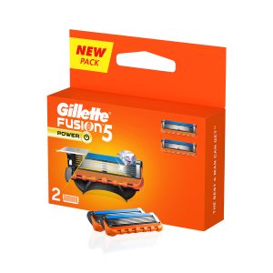 Gillette Fusion - Power Shaving Razor Blades Cartridge 2 pcs