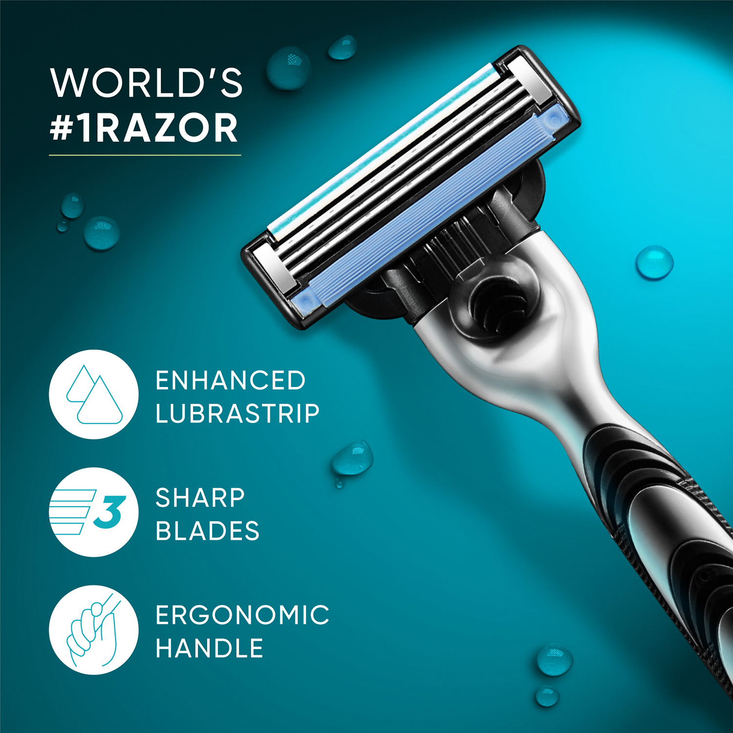 Gillette Mach 3 Blades- Pack of 6 - Image 6