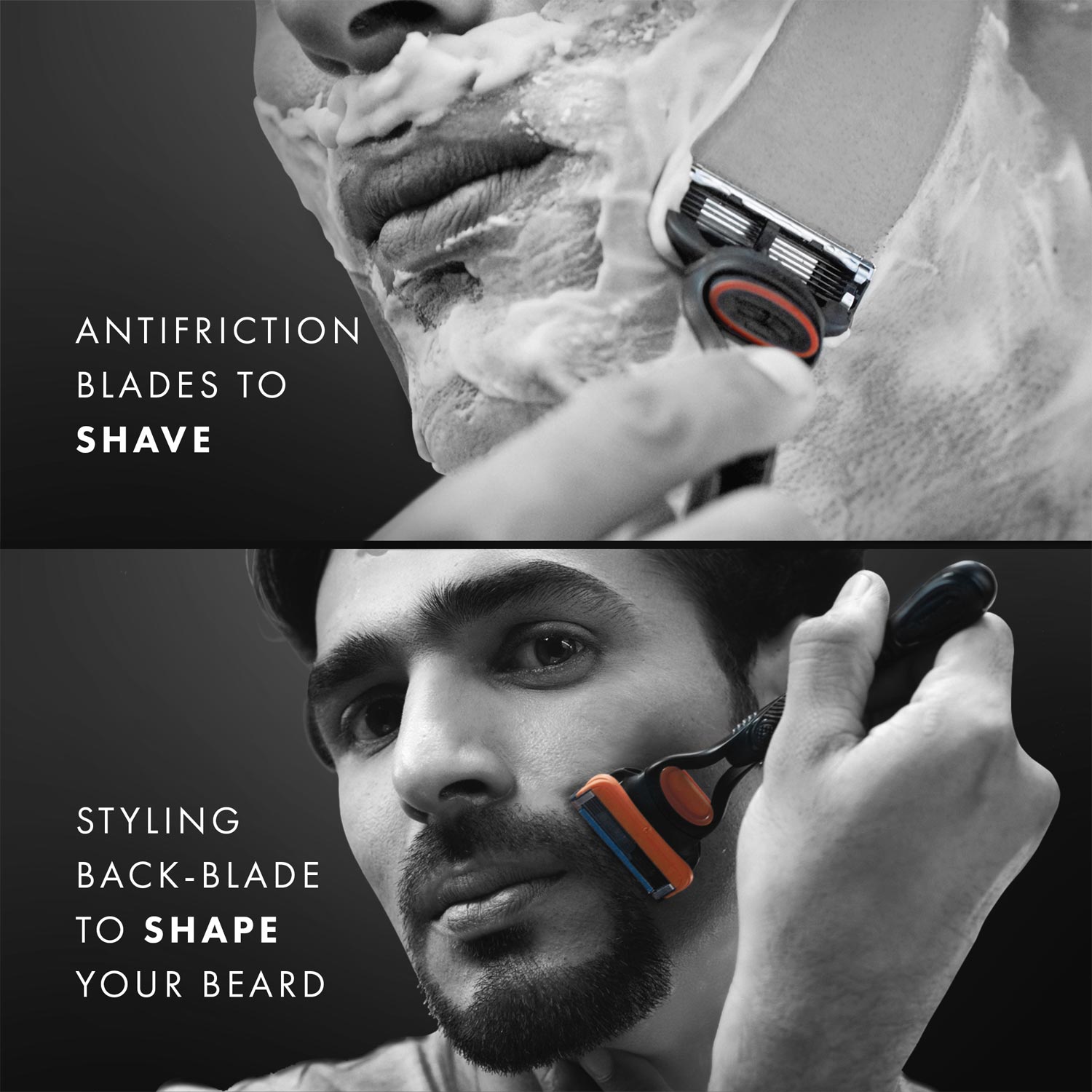 Gillette Fusion Premium Gift Set for Men | 1 Gillette Fusion Manual Razor, 1 Gillette Fusion Cartridges, 1 Travel Case - Image 7