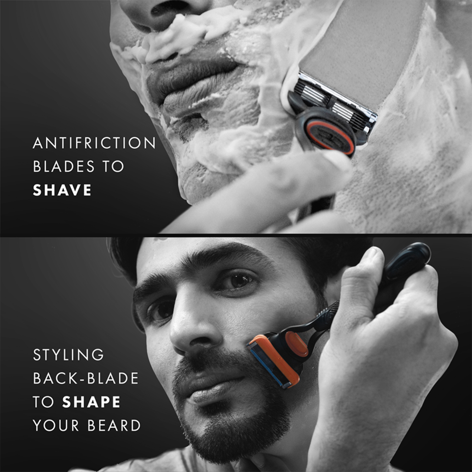 Gillette Fusion Premium Diwali Gift Set for Men | 1 Gillette Fusion Manual Handle, 4 Gillette Fusion Cartridges, 1 Travel Case - Image 7