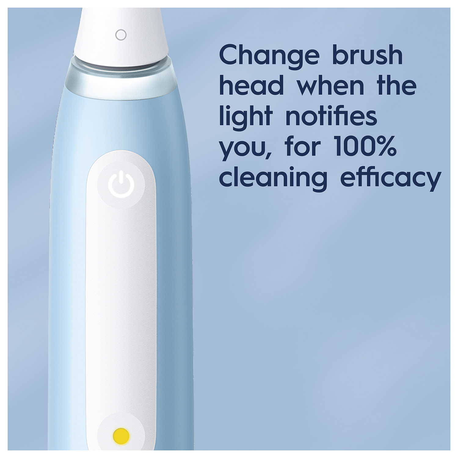 Oral B iO3 Blue Ultimate Clean Electric Toothbrush for Adults - Image 3