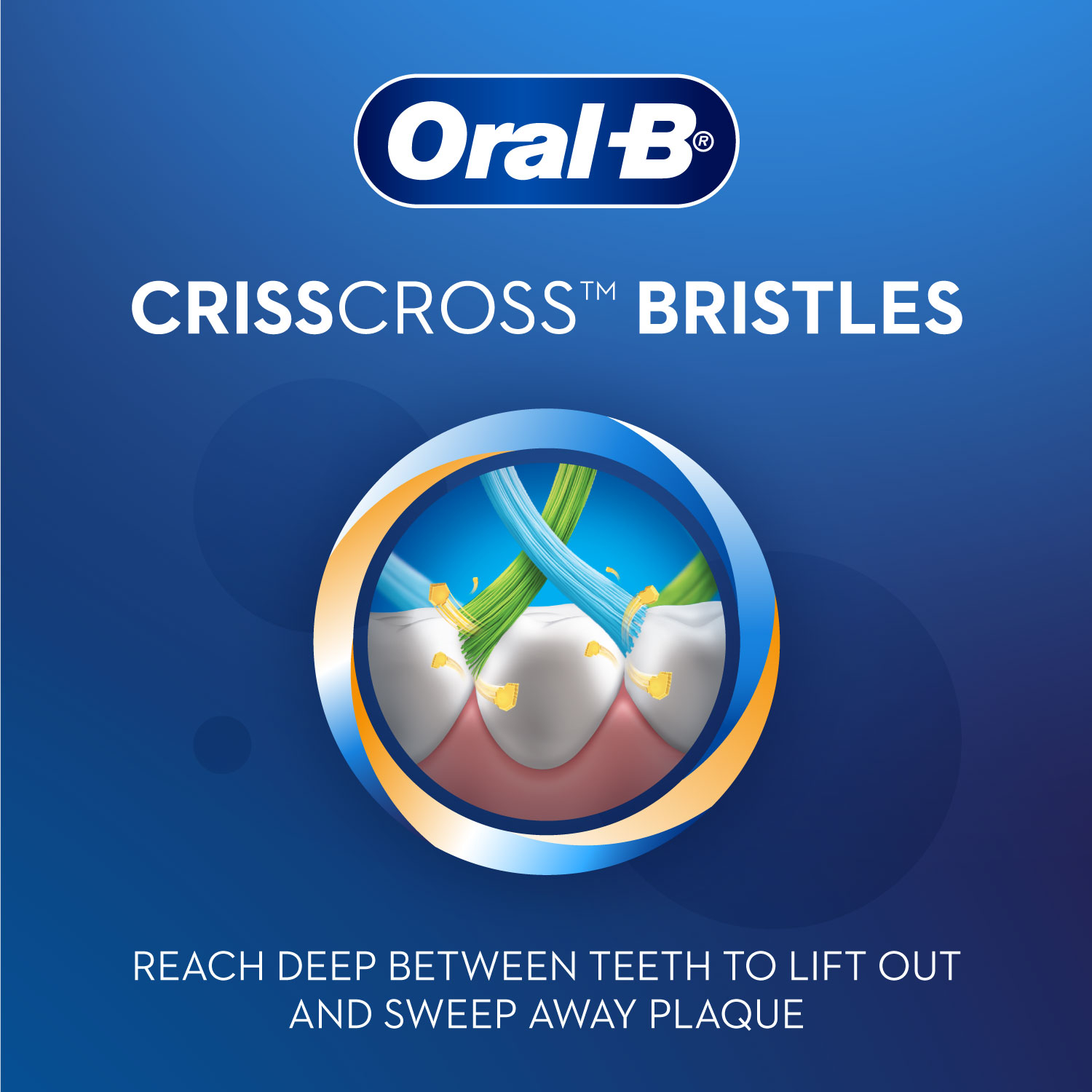 Oral B Criss Cross - Family pack of 4 toothbrushes – Soft - Image 4