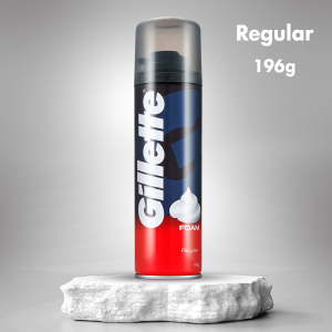 Gillette Pre Shave Foam - Classic Regular 196 gm
