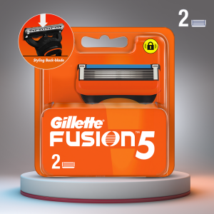 Gillette Fusion - Manual Shaving Razor Blades Cartridge 2 pcs