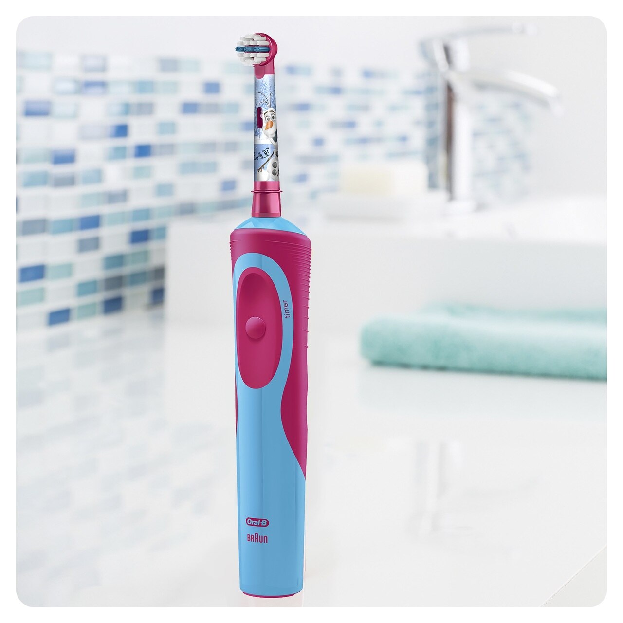 Kids Frozen Electric Toothbrush_Rechargeable - Image 2