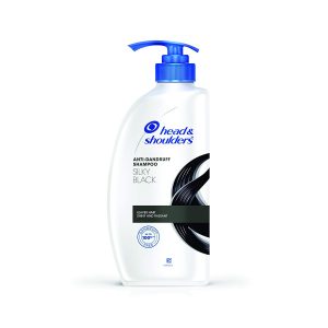 Head & Shoulder Anti-Dandruff Shampoo - Silky Black, 650 ml Bottle