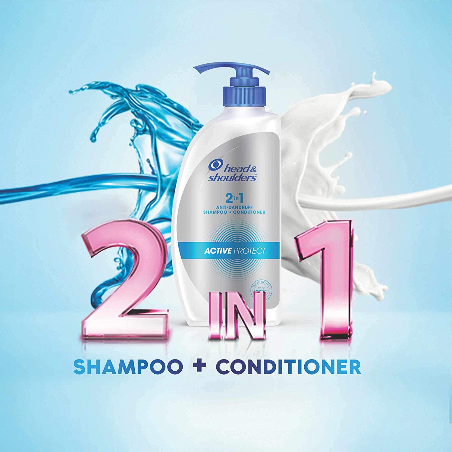 Head & Shoulders 2-in-1 Active Protect Anti Dandruff Shampoo + Conditioner, 650ml - Image 4