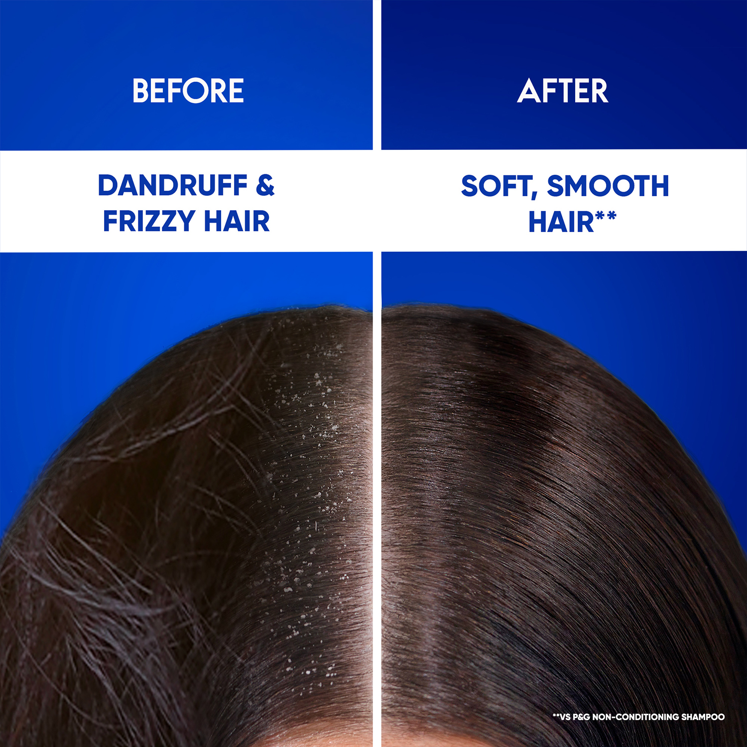Head & Shoulders 2-in-1 Cool Menthol Anti Dandruff Shampoo + Conditioner for Women & Men, With Almond Milk (180 ml) - Image 5