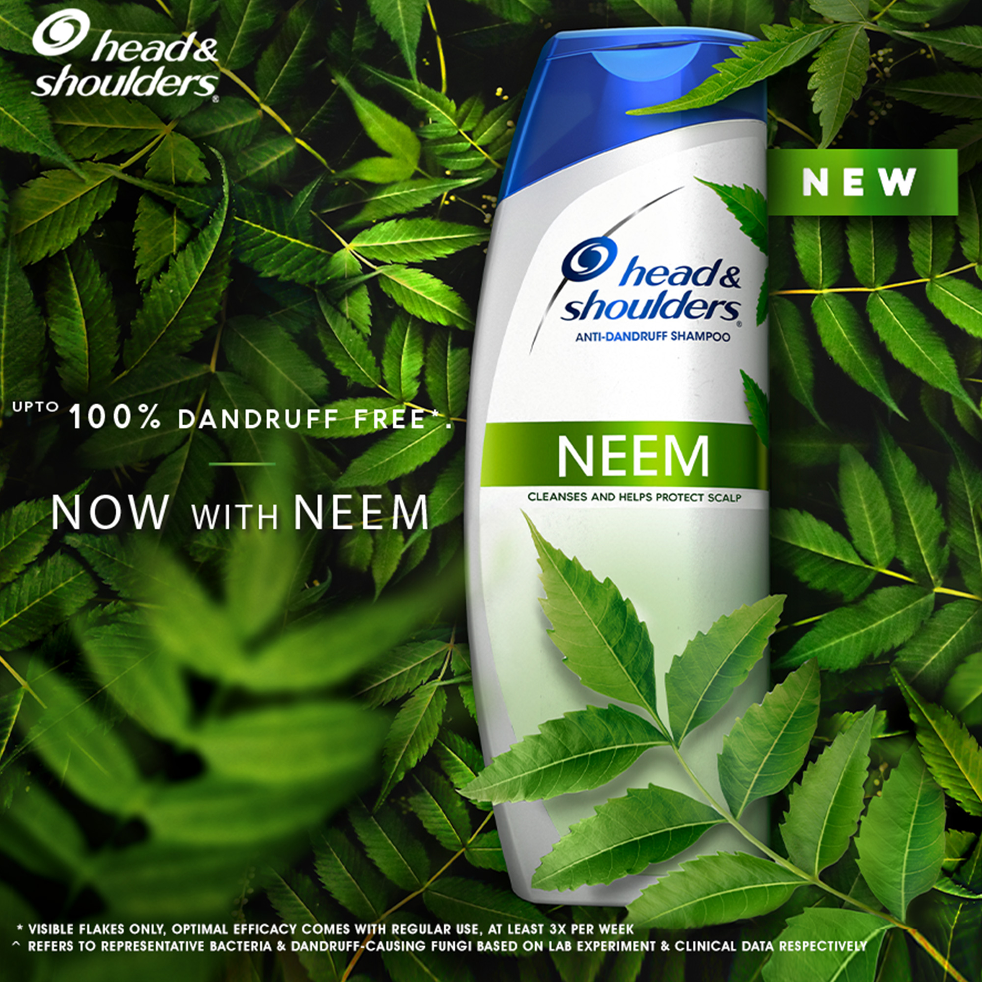Head & Shoulders Neem, Anti Dandruff Shampoo, 340 ml - Image 4